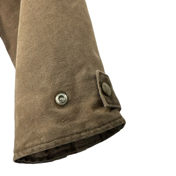 VTG 2007 Carhartt C10 Barn Coat Ranch Workwear Blanket Lined Jacket Chocolate - Picture 11 of 11